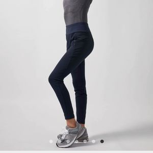 Athleta Peak Hybrid Tight Sz L Black